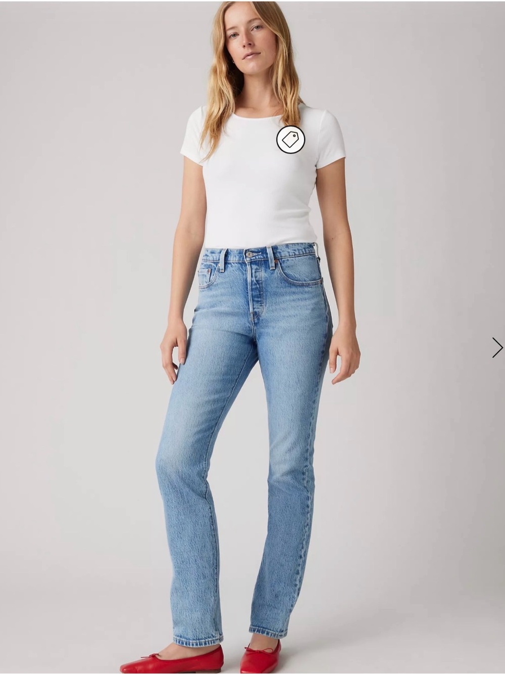 Levi's 501 Straight Leg Jeans
